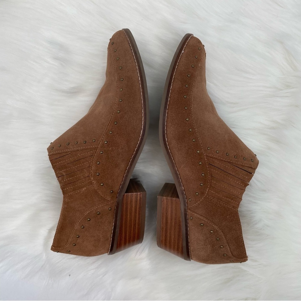 Crown Vintage Kavita Brown Ankle Boots - Picture 8 of 14